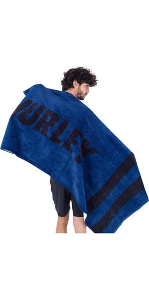 Hurley 2026 Toalla Fastlane 2 Rayas AMAX23Q1FT - Poseidon Blue
